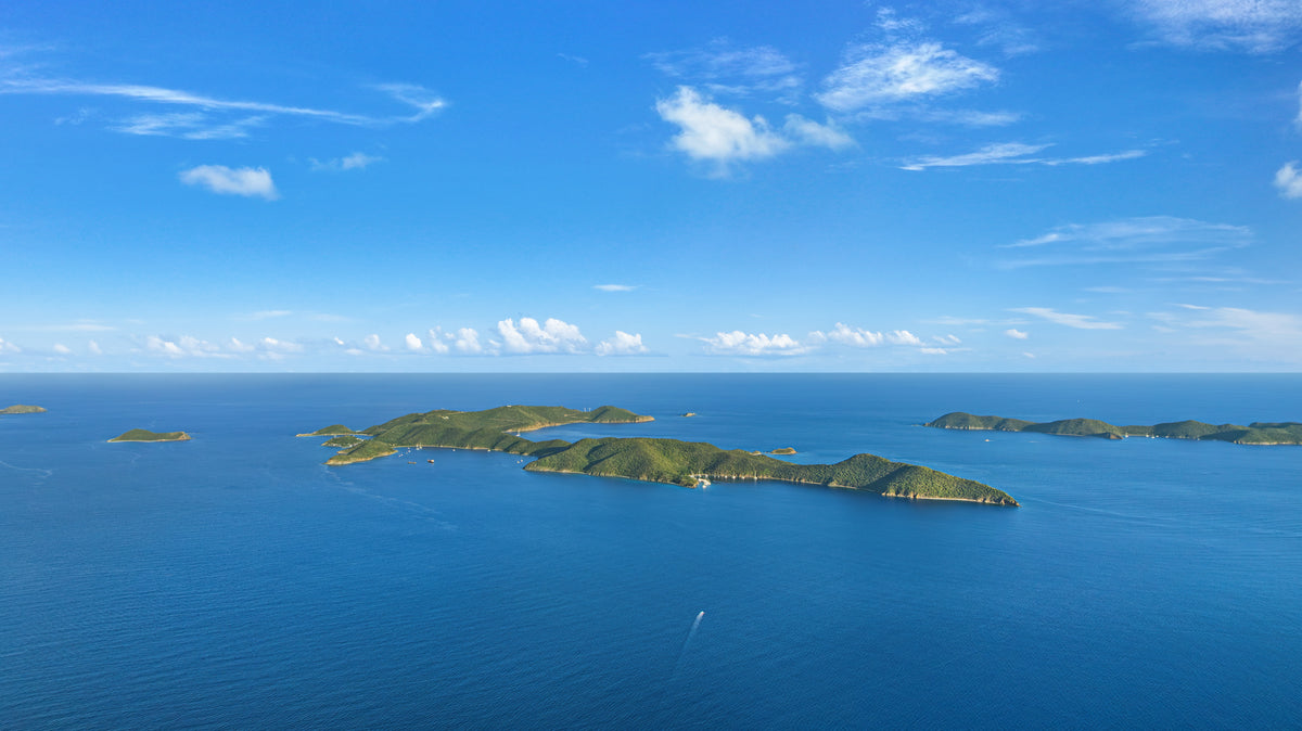 Peter Island from Above